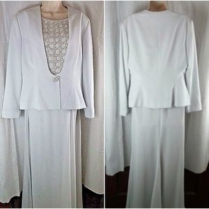 Daymor Couture CM Ferreira Dress Jacket Long 2 pc
